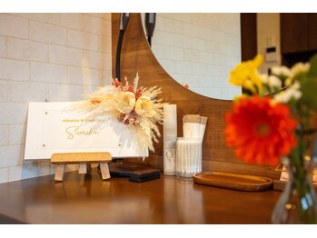 スミカ(Sumika)/施術後のメイクスペースあり