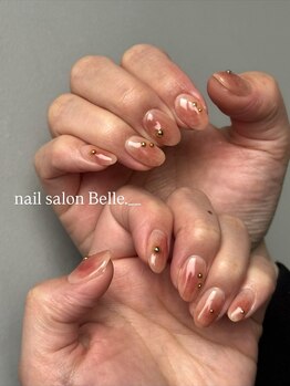 ベル(Belle)の写真/毎月新作★定額6500円！トレンドのマグネット・ニュアンスも◎パラジェル＆フィルインで自爪に優しく♪