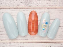 ワンネイル(ONE NAIL)/＃ニュアンスネイル＃べっこう