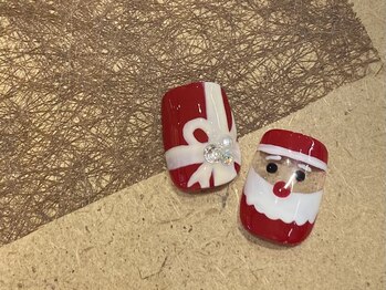 テラスアヴェダ ららぽーとエキスポシティ(Terrace AVEDA)/クリスマスネイル
