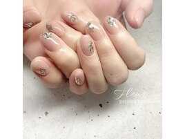 ピンクベージュニュアンス