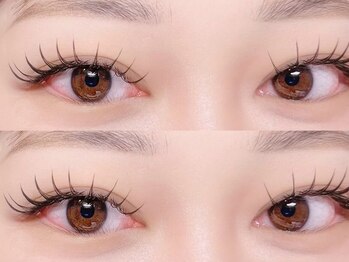 ディーエル ビューティー 渋谷店(DL BEAUTY)の写真/つけ放題¥5280～でしっかりとボリュームのあるまつ毛に☆モチ抜群◎LEDエクステ導入サロン♪[渋谷店/LED]