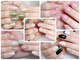 マハロネイル(Mahalo Nail)の写真/毎月変わるデザインから定番まで豊富な種類を取り揃えてます★色変え/場所替え/パーツの位置替え可能です♪