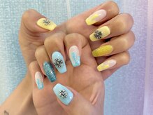 キューシーネイル 川崎(QcNail)/夏っぽネイル