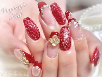 ボガスティーズネイル(Vogusty's nail)の写真/ハイセンス×高技術×トレンドでワンランク上の仕上がりに♪お客様の理想のネイルデザインに仕上げます♪