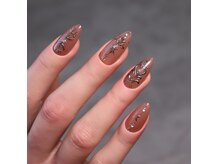 手描きアート,ジュエリー風ネイルでワンランク上のネイル☆