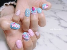 ネイル ファンシーファング(nail_fancy_fang)/3D モチーフネイル