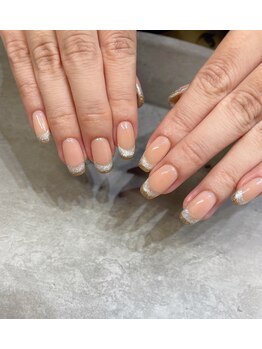 エム(em)/マグネット×フラッシュフレンチ