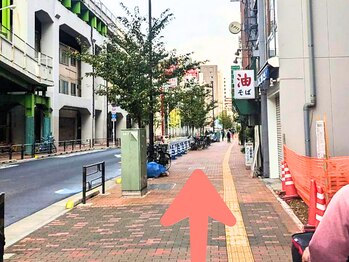 アスフィット 上野店(ASFiT)/道順5