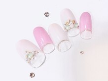 ティアラリュクス ネイル 新浦安店/持ち込み・お任せ例　9000円