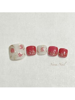 ナナネイル(Nana.Nail)/フラワーピンクネイル