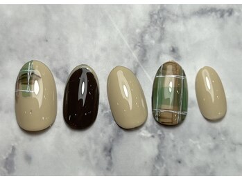 ネイルブレイク リリア(Nail Break lilia)/【初回オフ無料】チェックネイル