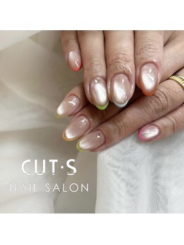 カッツ エステティックサロン 元町(CUT S)/ネオンカラー・スキニーフレンチ