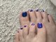 ユージューネイルルーム(UJU nail room)の写真/いつ脱いでも自慢できる素足に《角質ケア+フットワンカラー90分¥11000》潤いを与えスパルーチェでふっくら!