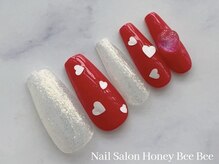 ハニービービー(Honey Bee Bee)/レッドハートネイル