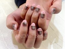 アンドネイル ビューティー(AND nail,beauty)/冬ネイル/フレンチ/藤沢