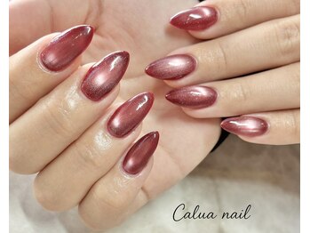 カルアネイル(Calua nail)/赤マグ/チップ/水光マグネット