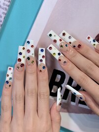 【ロングスカルプ】海外フレンチ