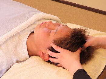 雨のち晴れの写真/【東区/女性専用整体】《無意識の力みを解消》全身整えるドライヘッドスパ☆