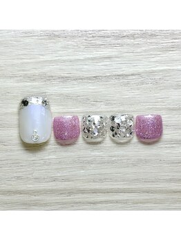 ネイルサロンアジアン 池袋店/マグフラッシュフット¥6600