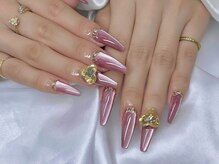 ルビーネイル 名古屋栄店(RUBY NAIL)/スカルプ　長さだし　アート