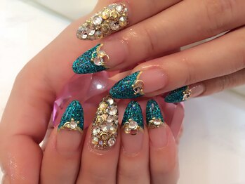 ネイルケアサロンエルミタージュ/きらっきらネイル