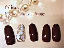 ネイルサロン フェリーチェ(felice)/【定額ネイル】¥6980