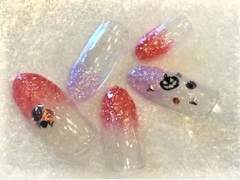 メゾフォルテ/Halloweenネイル☆