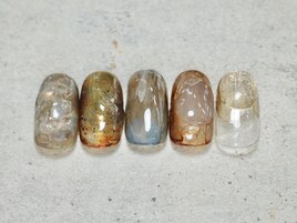 天然石ニュアンスネイル