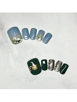 タネモト(Tanemoto)/2・3月フットネイル¥8200