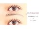 ヌン ブロウ 新潟店(NUN BROWS)の写真/【韓国まつげ×美眉毛アイブロウWAX】流行りの韓国束感まつ毛で盛れるお目元に♪アイブロウとのセットも◎