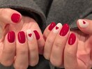 Inoue/シンプルハートネイル