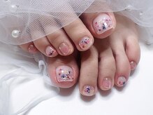 フェリスネイル 池袋店(Feliz Nail)/フット／持ち込み／パラジェル