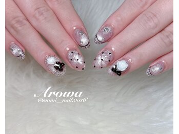 キラキラガーリーネイル