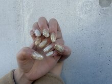 リボン/ゴールド/マグネット