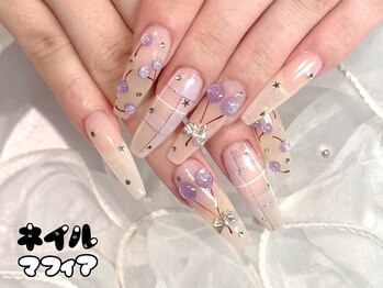 ネイルマフィア 池袋店(NAIL MAFIA)の写真/技術×施術の速さに自信あり！持ち込みデザインも大歓迎♪イベント/ライブ/ブライダルにも☆