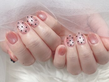 ミヤビ(MIYAVI)の写真/通いやすい定額コースで指先を彩る♪オフィスネイルも◎可愛いトレンド発信♪