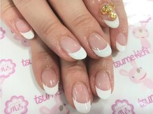 ネイルサロン 爪吉/主役は独立させて、ピュアな輝き