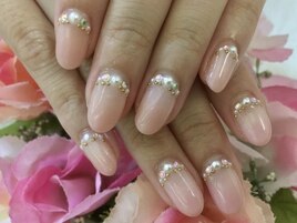 キラキラ×グラデーション