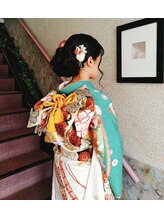 ヘアスタジオ カルージュ/成人式前撮のお写真です