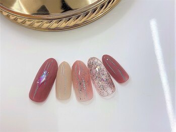 ネイルサロン アミ(Amie)/今月イチオシ♪カラー変更OK!