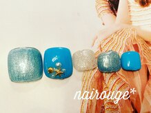 ネイル―ジュ 札幌大通店(nairouge*)/マグネットフットネイル♪