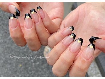 エフネイル 元町中華街店(ef nail)/ブラックフレンチ！