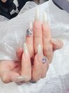 長さだし＊ラメグラデーション