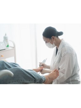 角質ケアができるサロン