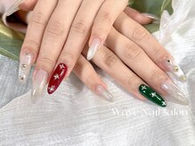 ウェーブネイルサロン'('Wave Nail salon)/持ち込みデザイン/フィルイン