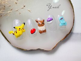 3Dキャラネイル