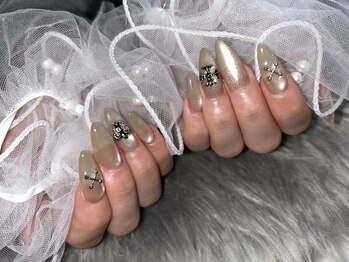ラグゼヘア(Luxe hair)の写真/新しいネイル体験を提供するLuxe　hairで、指先を華やかに仕上げませんか？持ち込みデザインも大歓迎！