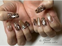 アンドエムネイル(&M nail)の雰囲気(ブラウン×レオパードで秋ネイル*)