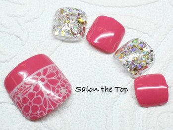 ガーリーピンクフラワー